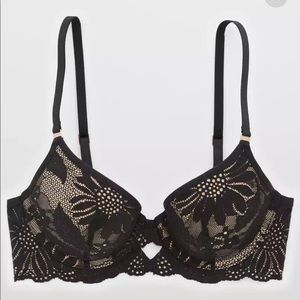 Aerie Real Power Plunge Push Up Bra